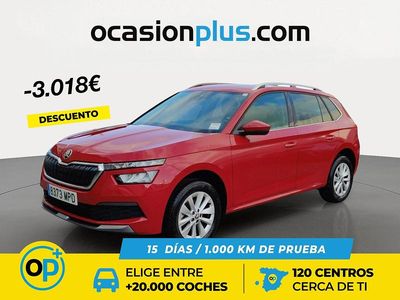 Rojo Usado 2024 Skoda Kamiq Ambition SUV | 18.350 € (Precio justo)