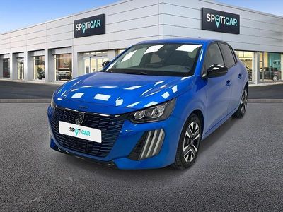 Usado Peugeot 208 Allure 100 CV (73 kW) 2024 Azul Utilitario