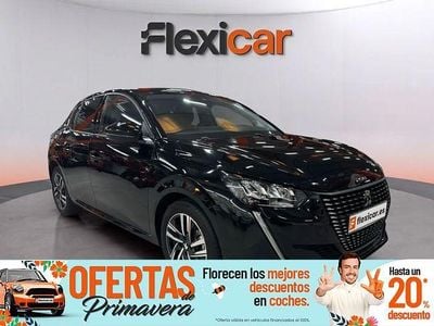 Usado Peugeot 208 Allure 100 CV (73 kW) 2022 Negro Utilitario