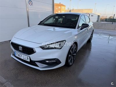 Usado Seat Leon FR 150 CV (110 kW) 2020 Blanco Berlina