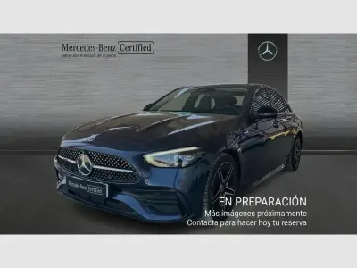 Usado Mercedes C220 200 CV (147 kW) 2023 Azul Berlina