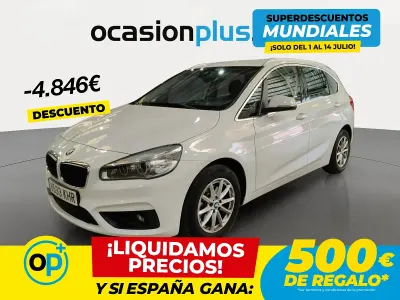 Usado BMW 216 Active Tourer 116 CV (85 kW) 2018 Blanco Monovolumen