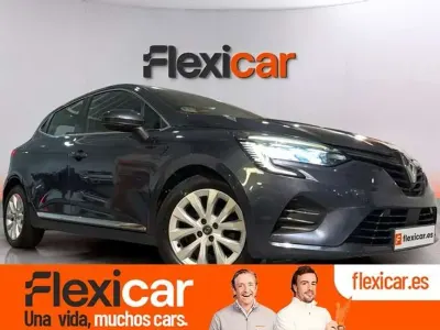 Usado Renault Clio Intens 91 CV (66 kW) 2021 Azul Utilitario