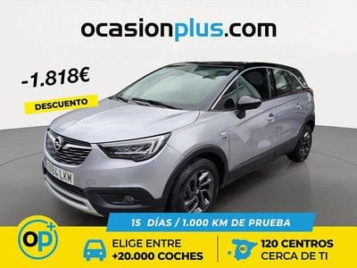 Usado Opel Crossland X 102 HP (75 kW) 2020 Cinzento SUV