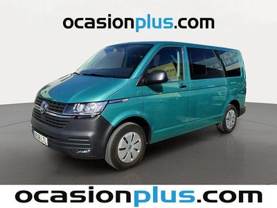 Usado VW Caravelle Comfortline 110 CV (80 kW) 2021 Verde Monovolumen