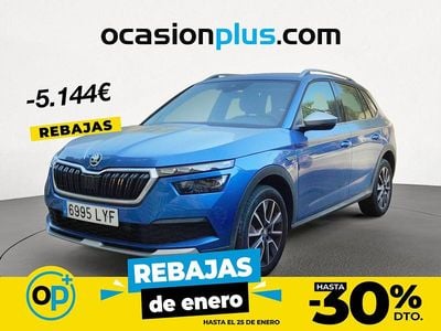 Azul Usado 2022 Skoda Kamiq SUV | 19.950 € (Precio justo)