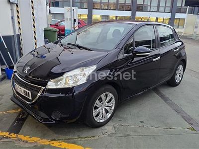 Usado Peugeot 208 Access 82 CV (60 kW) 2014 Azul Utilitario