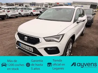 Usado Seat Ateca Style 110 CV (80 kW) 2021 Blanco SUV