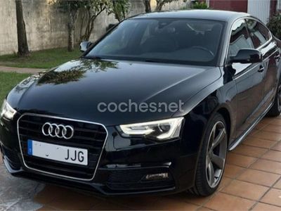 Negro Usado 2015 Audi A5 Sportback Advanced Utilitario | 18.700 € (Un poco caro)
