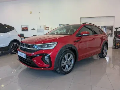 Usado VW Taigo R-line 110 CV (80 kW) 2022 Rojo SUV