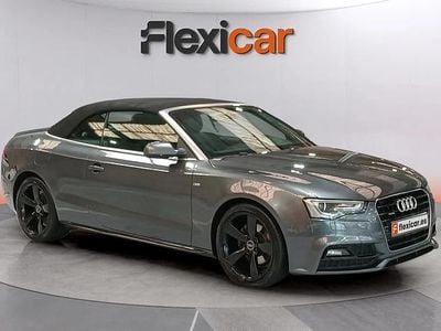 Usado Audi A5 Cabriolet S-Line 190 CV (139 kW) 2016 Gris Descapotable