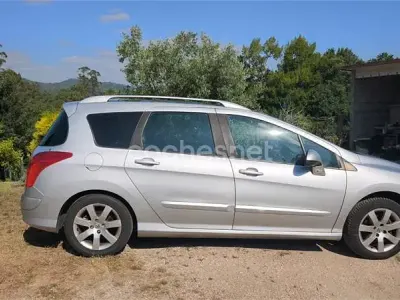 Usado Peugeot 308 SW Sport 110 CV (80 kW) 2010 Gris / plata Familiar