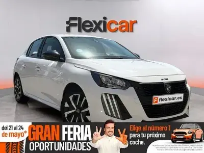 Usado Peugeot 208 Style 100 CV (73 kW) 2024 Blanco Utilitario