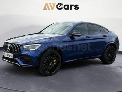 Usado Mercedes GLC43 AMG 390 CV (286 kW) 2021 Azul Coupe
