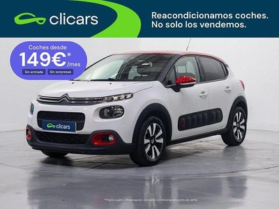 Usado Citroën C3 PureTech 83 CV (61 kW) 2019 Blanco Utilitario