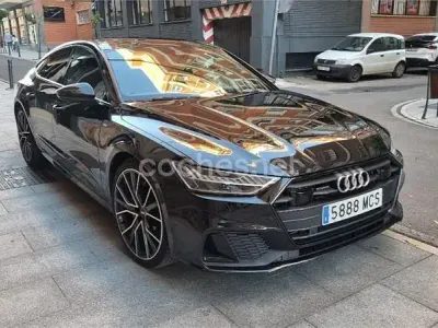 Usado Audi A7 Sportback S-Line 286 CV (210 kW) 2019 Negro Utilitario