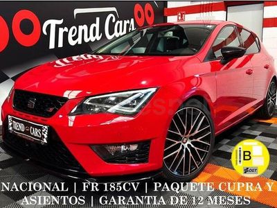 Usado Seat Leon FR 185 CV (136 kW) 2014 Rojo Berlina