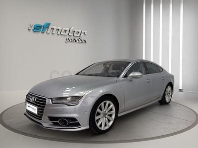 Usado Audi A7 Sportback S-Line 272 CV (200 kW) 2016 Gris / plata Utilitario