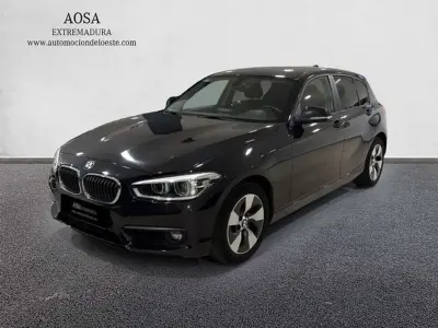 Usado BMW 118 150 CV (110 kW) 2018 Negro Utilitario
