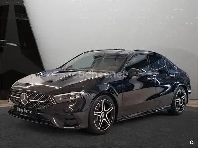Usado Mercedes A250 218 CV (160 kW) 2021 Negro Berlina