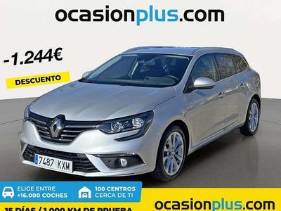 Gris Usado 2019 Renault Mégane GrandTour Zen Familiar | 11.355 € (Precio justo)