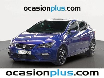 Usado Seat Leon FR 150 CV (110 kW) 2019 Azul Utilitario