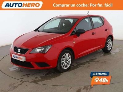 Rojo Usado 2015 Seat Ibiza Reference Berlina | 9599 € (Precio justo)