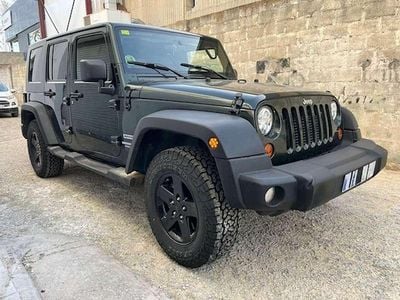 Usado Jeep Wrangler Unlimited Sport 177 CV (130 kW) 2010 Verde SUV