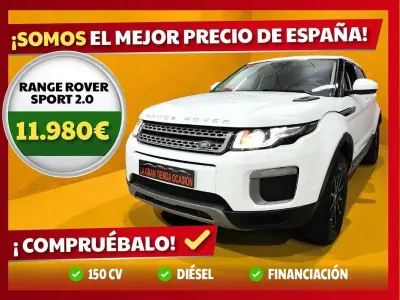 Begagnad Land Rover Range Rover evoque Pure 150 HK (110 kW) 2016 Vit SUV