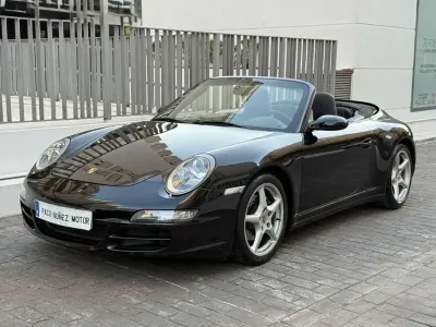 Usado Porsche 911 Carrera 4 Cabriolet 325 CV (239 kW) 2008 Negro Descapotable