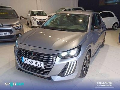 Usado Peugeot 208 Allure 102 CV (75 kW) 2024 Gris Utilitario