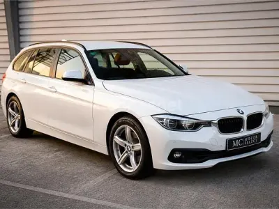 Usado BMW 318 150 CV (110 kW) 2019 Blanco Familiar