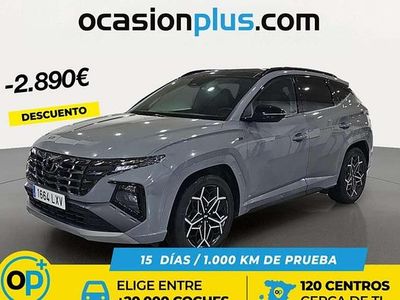 Gris Usado 2022 Hyundai Tucson N Line SUV | 28.910 €