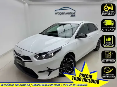 Usado Kia Ceed Style 101 CV (74 kW) 2025 Blanco Utilitario
