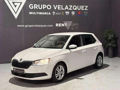 Usado Skoda Fabia Ambition 95 CV (69 kW) 2021 Blanco Familiar