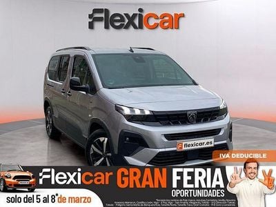 Usado Peugeot Rifter GT 130 CV (95 kW) 2025 Gris / plata Monovolumen