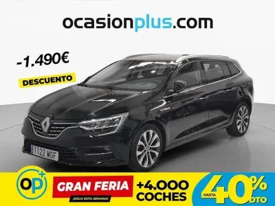 Usado Renault Mégane GrandTour Techno 140 CV (102 kW) 2023 Negro Familiar
