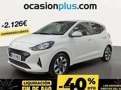 Usado Hyundai i10 64 CV (47 kW) 2024 Blanco Utilitario