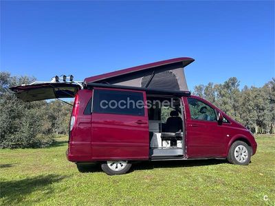 Usado Mercedes Viano 150 CV (110 kW) 2008 Granate Monovolumen