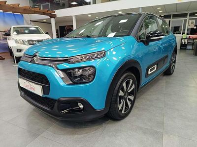 Usado Citroën C3 Feel 99 CV (72 kW) 2021 Azul Utilitario