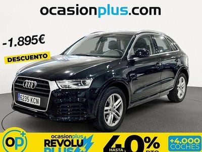 Usado Audi Q3 Sport 150 HP (110 kW) 2017 Preto SUV