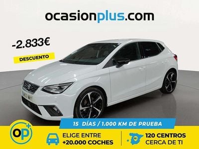 Usado Seat Ibiza FR 150 CV (110 kW) 2024 Blanco Berlina