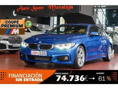 Usado BMW 420 Coupé Executive 190 CV (139 kW) 2020 Azul Coupe