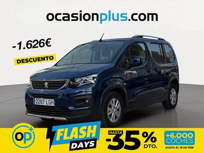 Usado Peugeot Rifter Allure 130 CV (95 kW) 2020 Azul Monovolumen