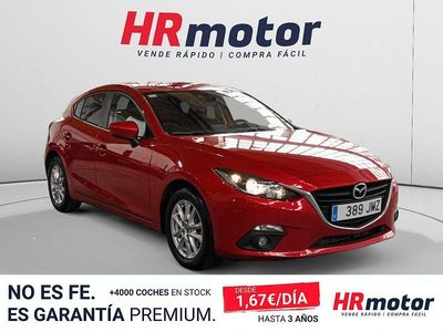 Usado Mazda 3 Style 150 CV (110 kW) 2016 Rojo Berlina
