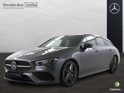 Gris Usado 2020 Mercedes CLA220 Shooting Brake Familiar | 28.950 € (Precio justo)