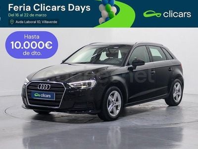 Usado Audi A3 Design 131 CV (96 kW) 2019 Negro Berlina