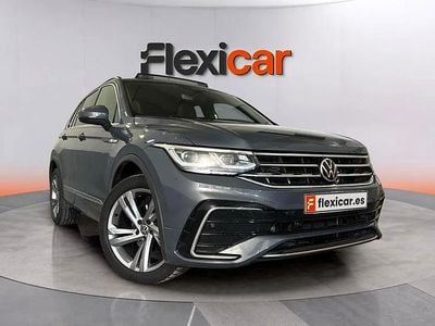 Usado VW Tiguan R-line 150 CV (110 kW) 2021 Gris SUV