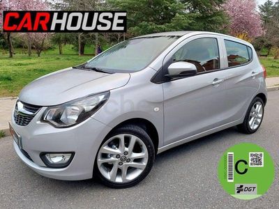 Usado Opel Karl Selective 75 CV (55 kW) 2016 Gris / plata Utilitario