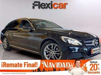 Negro Usado 2016 Mercedes C220 Avantgarde Familiar | 16.490 € (Super precio)